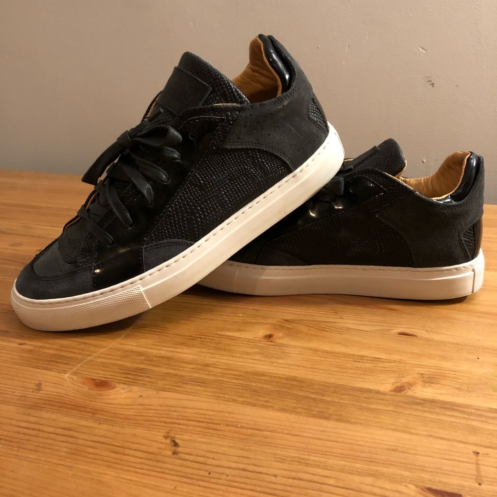 MM6 Maison Margiela Leather Sneakers